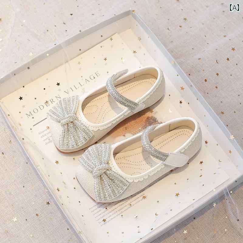 キッズ ジュニア シューズ メリージェーン 女の子 サンダル 女の子 プリンセス リボン ソフト ソール ..