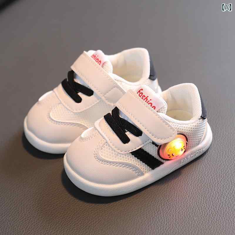 ベビー キッズ シューズ 赤ちゃん 幼児 靴 春秋 カジュアル スニーカー 滑りにくい ソフト ソール 男の子 女の子 子供 通気性
