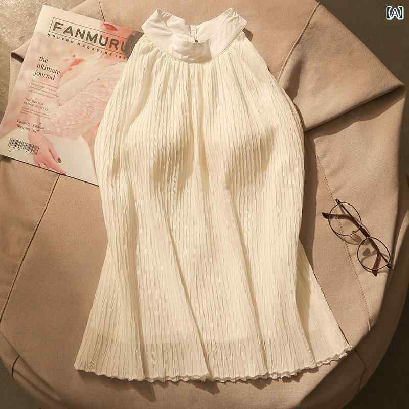 レディース 夏 ホルターシフォントップス モテ服 セクシー レイヤード スタイリッシュ おしゃれ 韓国 ..