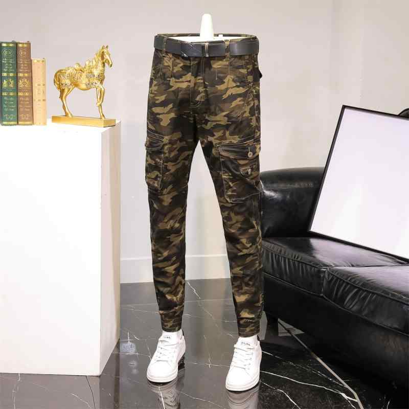 パンツ メンズ ミリタリー アウトドア サバイバル カモフラ 作業 ズボン 迷彩 スリムフィット 春秋 ズボン カジュアル