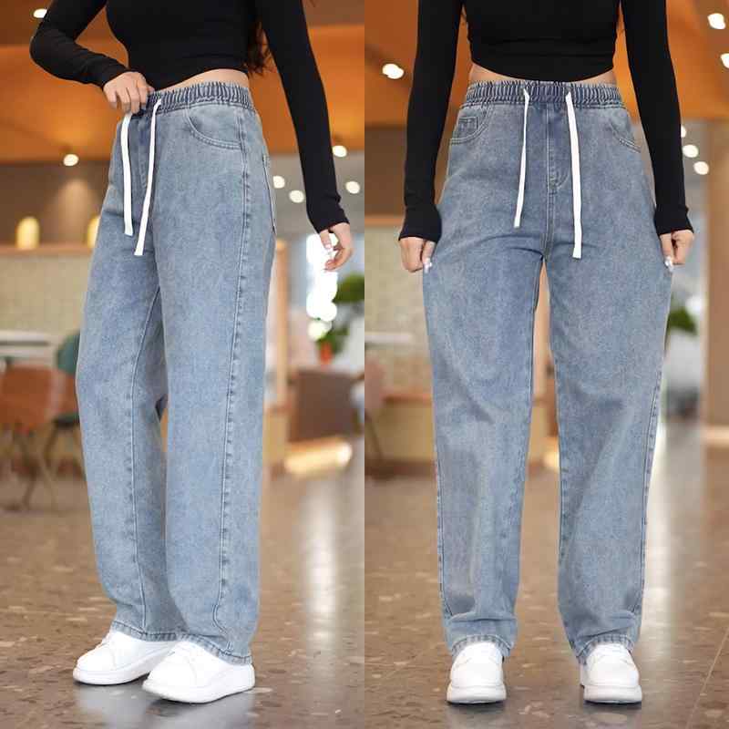 パンツ デニム メンズ レディース ボトムス アウトドア ズボン ジーパン アメリカン レトロ ジーンズ ドレープ カジュアル ストレッチ性 ウエスト ワイドレッグ