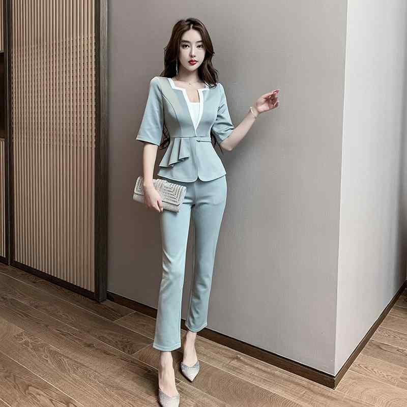 エステ クリニック 制服 美容系 サロン ユニフォーム セラピスト マッサージ 制服 美容院 レディース スリム ホテル フロント キュロット スーツ