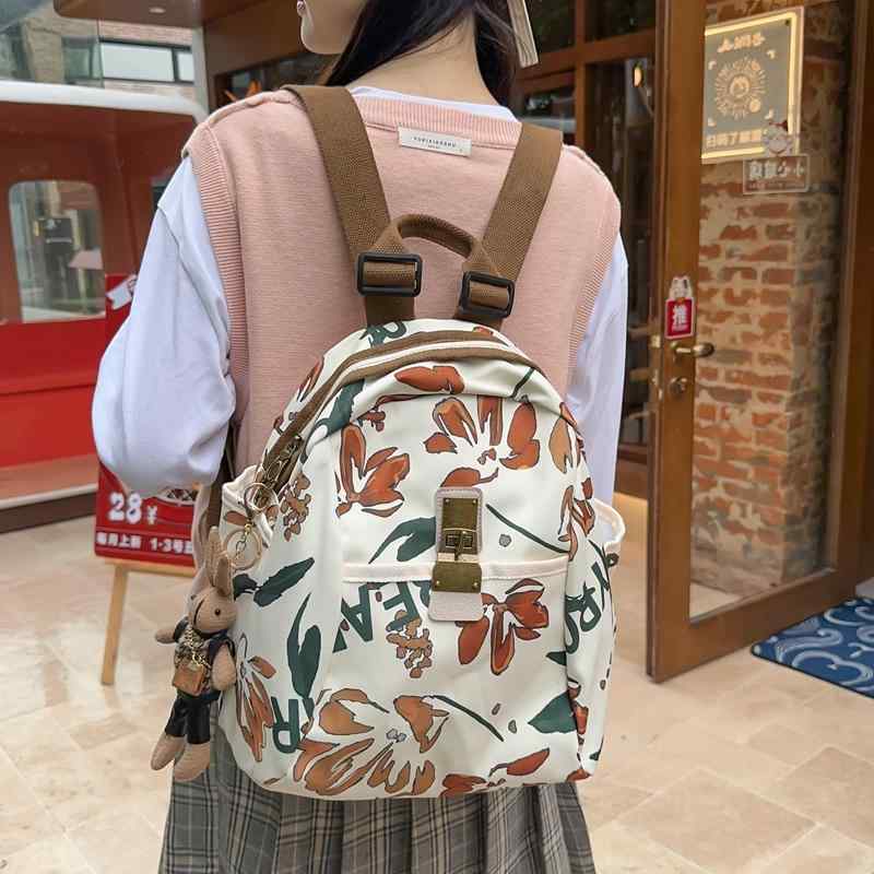 バッグ リュック ファッション トラベル バック パック 女性 カジュアル トラベル オックスフォード 布..