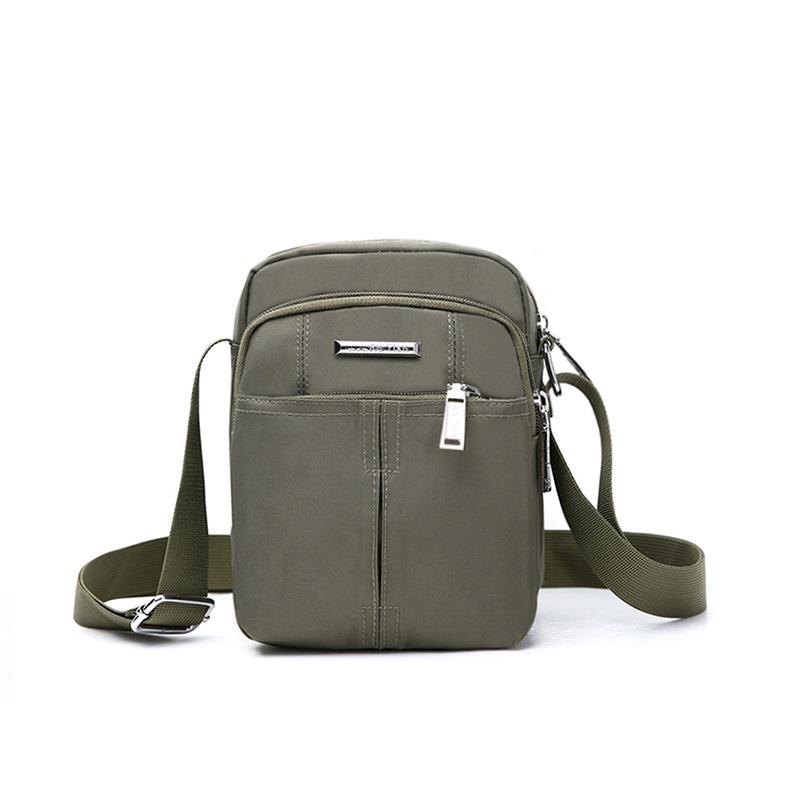 ショルダーバッグ 多層 メンズバッグ クロス ボディバッグ お父さん 老人 メンズ オックスフォード 布 クロス ボディバッグ メンズ
