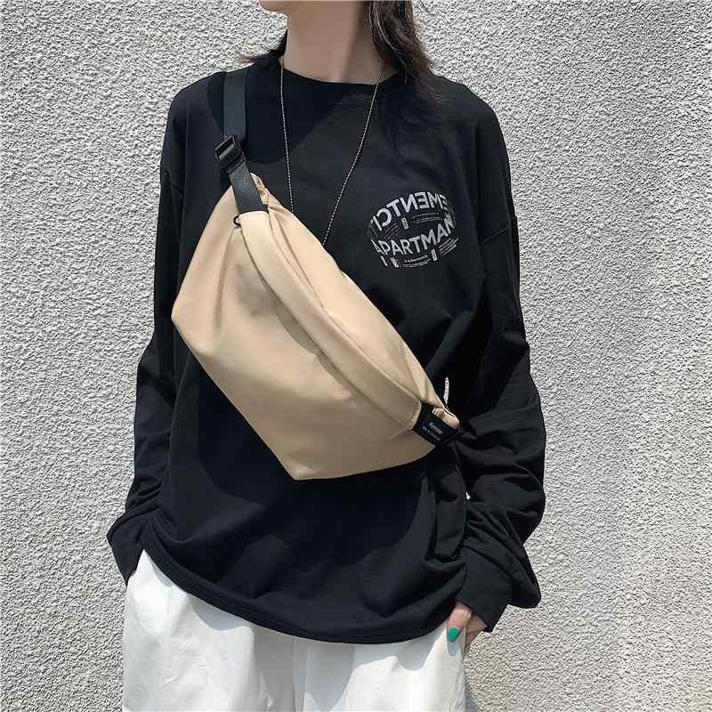 バッグ チェスト メンズ ソリッドカラー 学生 バック パック カジュアル ショルダーバッグ 女性用 スポ..