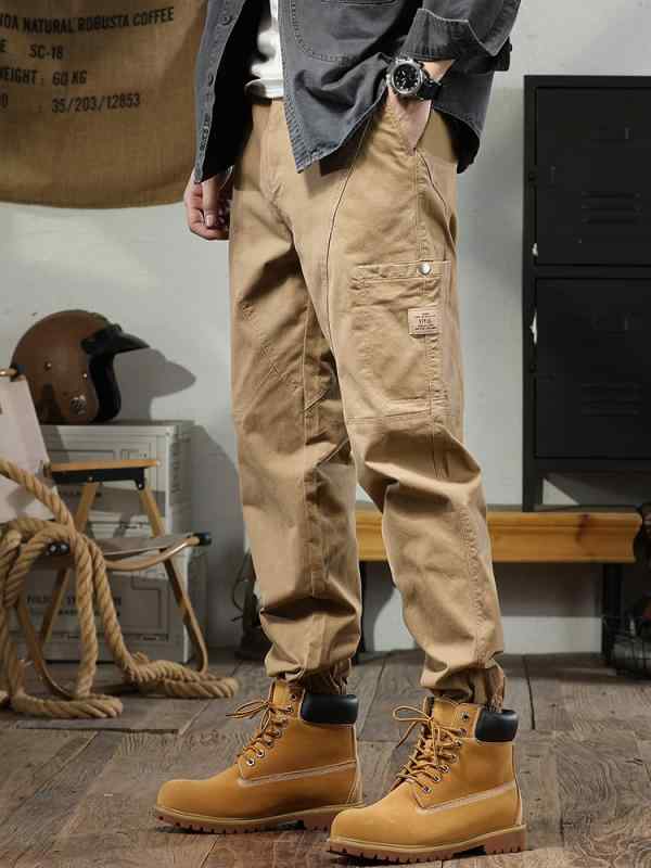 パンツ メンズ アメカジ 秋冬 ゆったり 大きいサイズ 機能性 厚手 ワークパンツ 作業 ズボン アウトド..