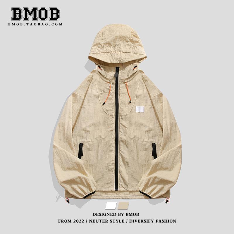 ジャケット パーカー ラッシュガード メンズ 夏 薄手 屋外 冷感 しわ フード付き 日焼け防止 服 カジュ..