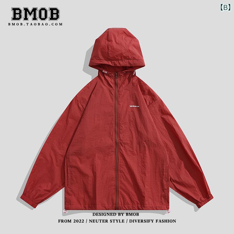 ジャケット パーカー ラッシュガード メンズ 薄型 日焼け防止 服 アウトドア UV 保護 マウンテン シンプル カップル フード付き