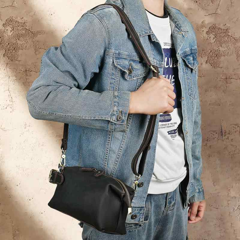 バッグ クラッチバッグ レザー メンズバッグ レトロ 革 トイレ ショルダー クロス ボディ トップ レイ..