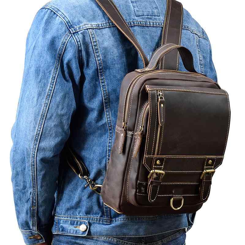 バッグ バック パック レザー リュック 通勤 通学 牛革 革 スクール メンズカジュアル トラベル レトロ..