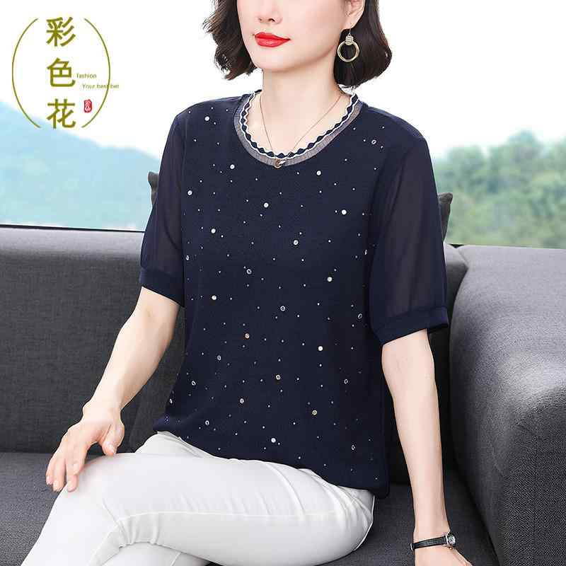 トップス シャツ レディース マザーズ 婦人服 普段使い 夏 レディース 冷感 半袖 Tシャツ 韓国 ゆったり お腹 カバー 服装 フレッシュ