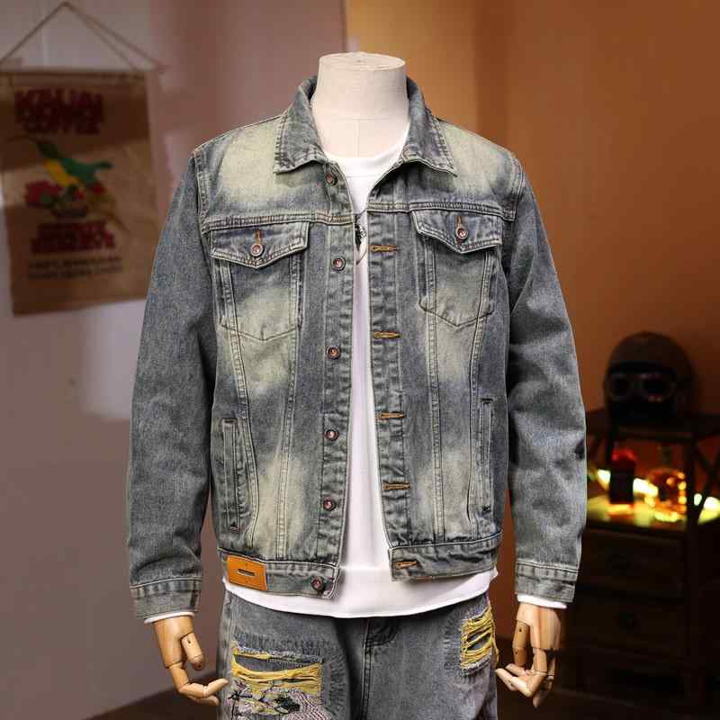 ジャケット トップス デニム ジャケットメンズ アウトドア ワークウェア デニムジャケット 春秋 アメリカン レトロ デニム 春秋