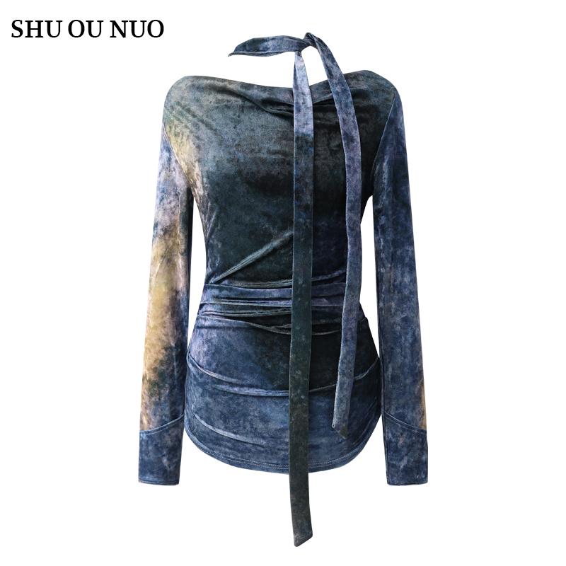 トップス レディース ファッション ロマンティック エピック ベルベット スイング カラー＆ フローター..