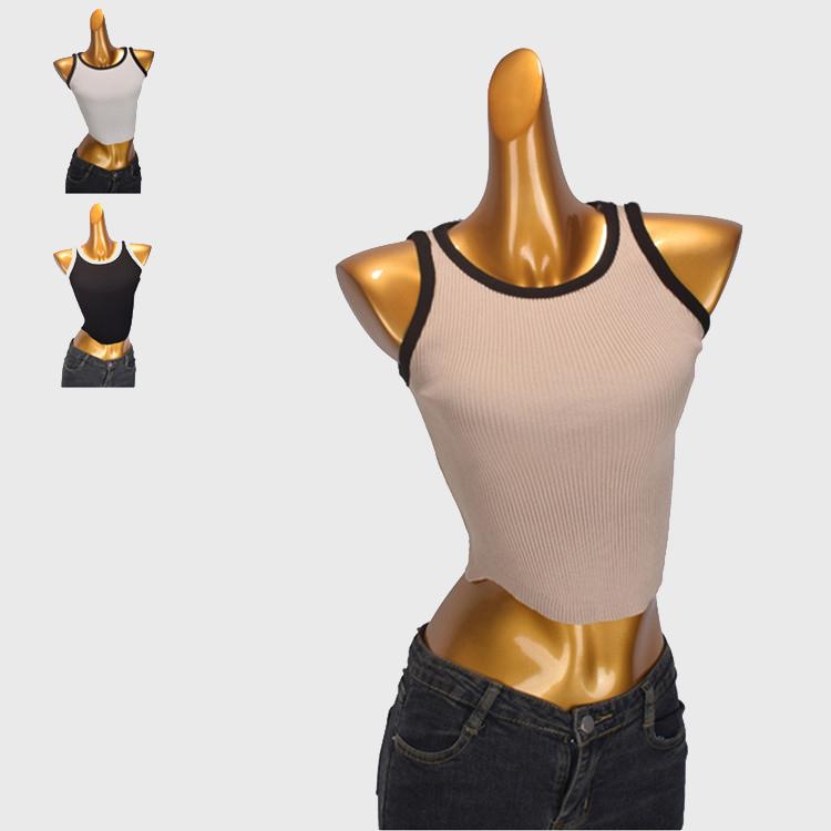 トップス レディース ファッション 春秋 ソフト ワックス 状 ニットキャミソール レディース プルオー..