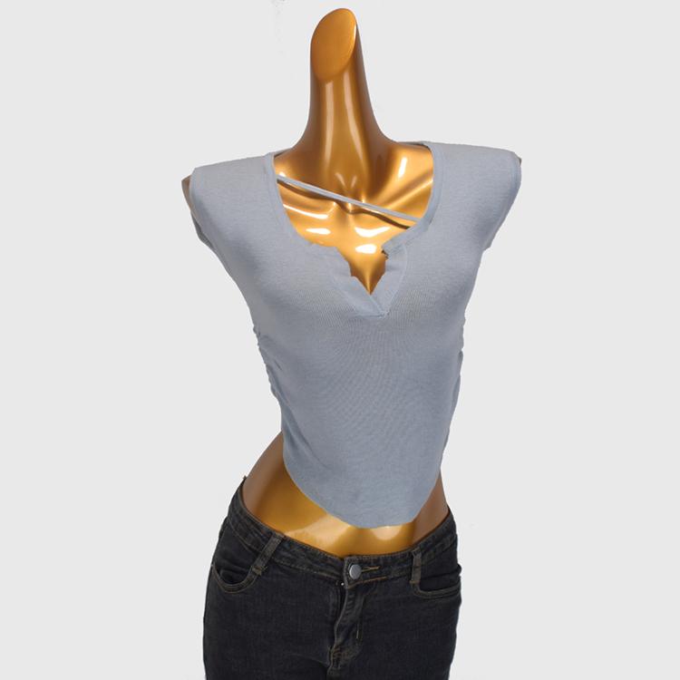 トップス レディース ファッション ニットキャミソール 春秋 インナー フィット ショート ノースリーブ..