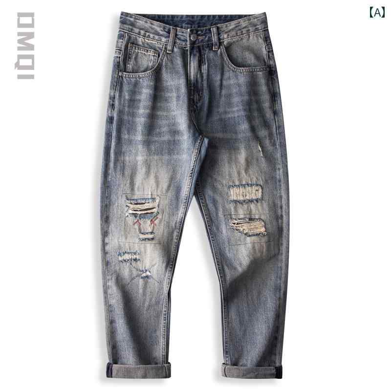 ジーンズ 冬 メンズ デニム ロングパンツ ストレート カジュアル ストリート おしゃれ 着やい 動きやい 快適 イベント レジャー アウトドア キャンプ ワーク 作業着 デイリー