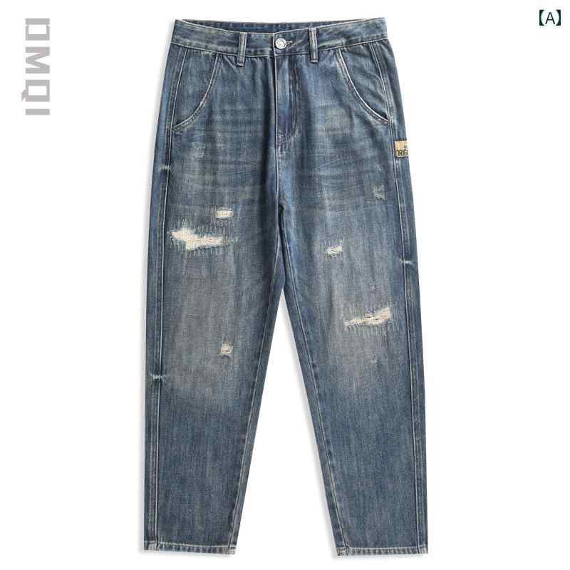 ジーンズ メンズ デニム ロングパンツ ストレート カジュアル ストリート おしゃれ 着やい 動きやい 快適 イベント レジャー アウトドア キャンプ ワーク 作業着 デイリー