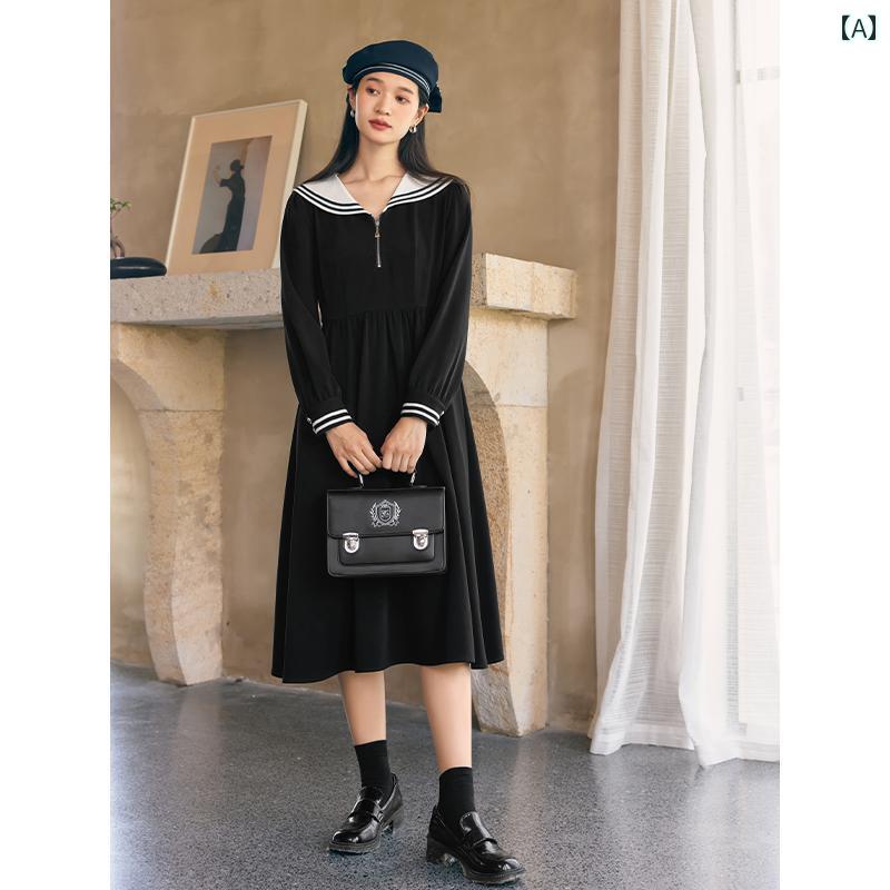 樂天商城 - レディース 大きめサイズ 婦人服 ワンピース ドレス シンプル おしゃれ ぽっちゃり体型 ゆったり 春 レトロ