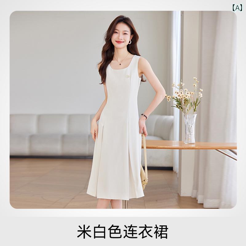 ワンピース きれいめ フォーマル レディース 夏 七分袖ジャケット 袖しドレス サスペンダースカート 単体 ミモレ丈スカート プルオーバー U字型襟 婦人服 おしゃれ