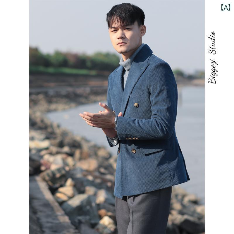 Tailored Jacket - テーラードジャケット シンプル おしゃれ スタイリッシュ ブリティッシュ ビジネス オフィス メンズ ファッション 大きめサイズ