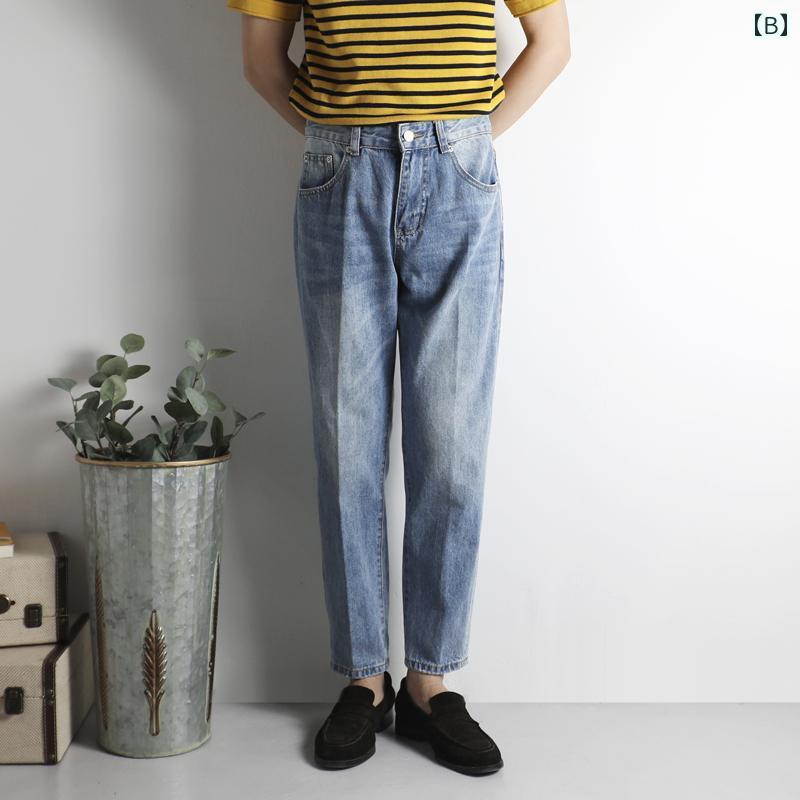 スラックス スーツパンツ ライトブルー ダーク レトロ ノスタルジック 英国風 ストレート パンツ スリム ジーンズ フィット ロング メンズ secure-depo-10501429 セキュアデポ サンプル画像2