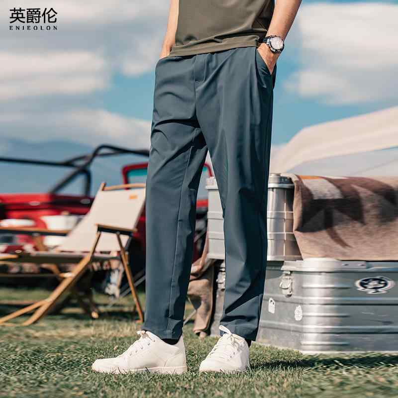 樂天商城 - カジュアル パンツ 動きやい メンズ ボトムス 長ズボン 普段着 ロング スウェット 速乾 薄手 スリム アウトドア スポーツ ワーク 外出 普段使い使い メンズ 夏