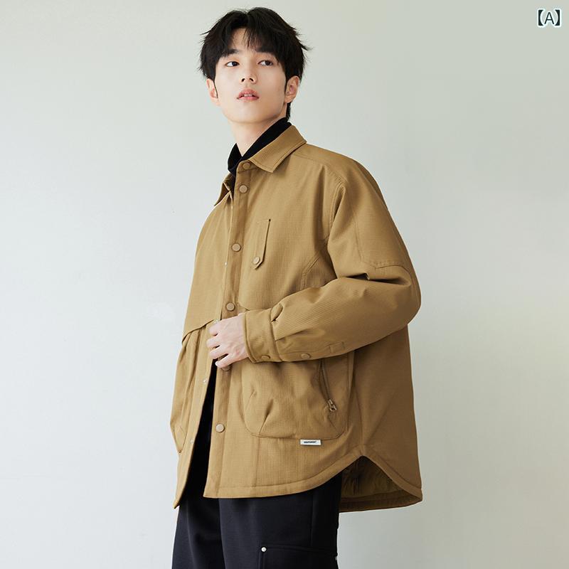 メンズ ジャケット ダウンジャケット 秋冬 暖かい スタイリッシュ 爽やか ミニマル アーバン 休日 リゾート メンズ