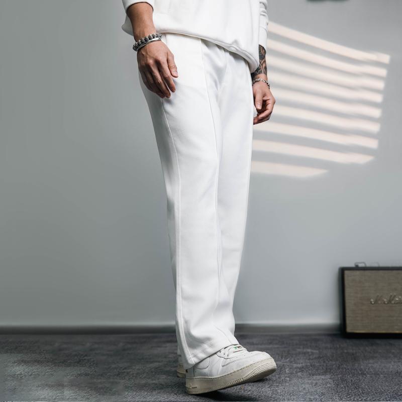 カジュアル パンツ 快適 動きやい メンズ 紳士服 メンズ パンツ ズボン 秋 ストレート ワイドレッグ マイクロフレア スポーツ