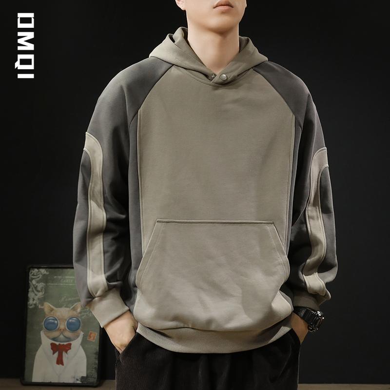 メンズ 秋冬 パーカー フード スウェットシャツ メンズ 大きめサイズ ウィンタースポーツ ラグランスリ..