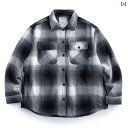 チェック カジュアル シャツ メンズ ファッション 普段着 ゆったり レディース 秋冬 レトロ コート 長袖 ウール トップス ジャケット メンズ