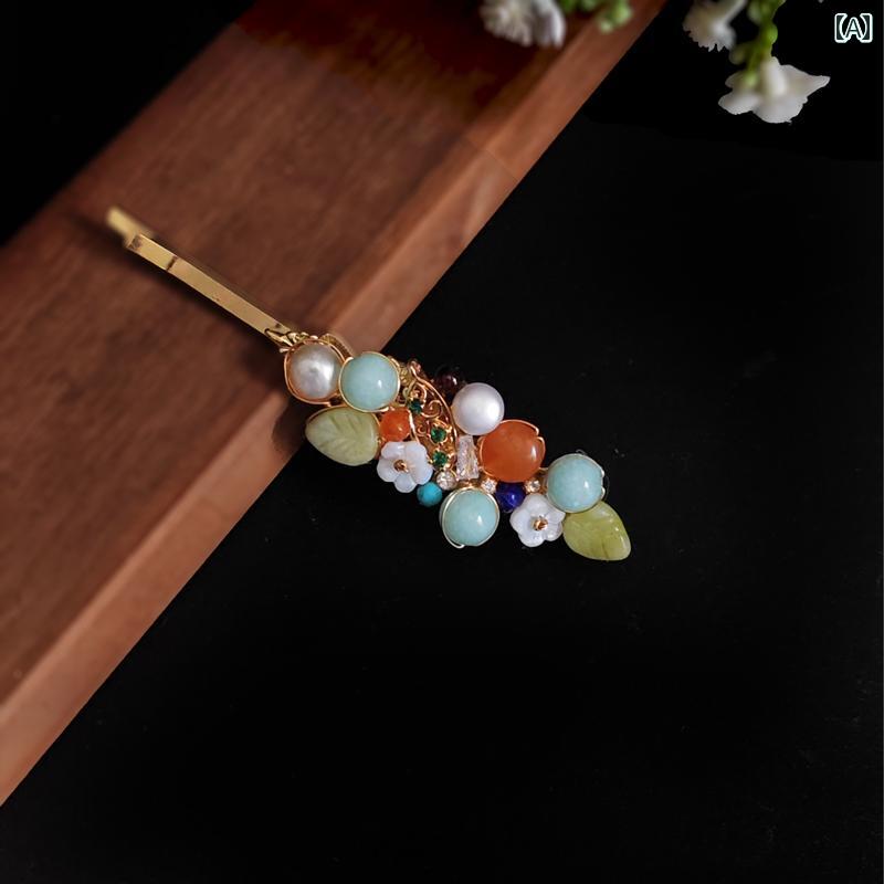 ヘアピン ヘアアクセサリー 頭飾り おしゃれ 上品 シンプル ファッション ヘアアレンジ レディース ライフアイテム デイリー