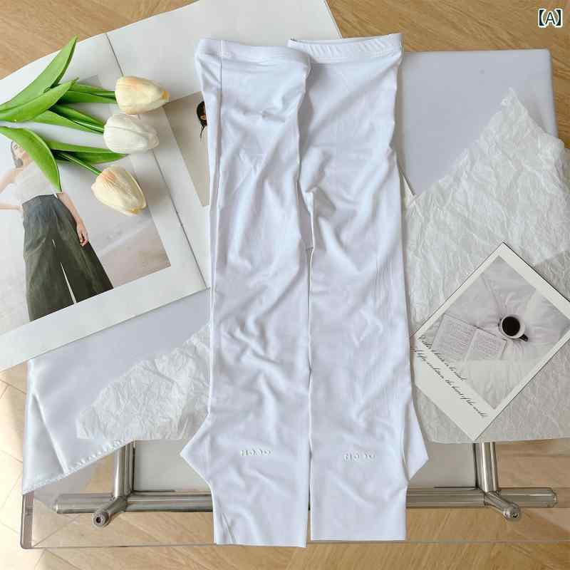 アームカバー 日焼け対策 日焼け防止 レジャー アウトドア スポーツ 野外 メンズ レディース ユニセックス ひんやり 涼しい 快適 夏