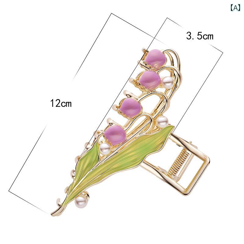 ヘア クリップ おしゃれ ヘア アクセサリー バンスクリップ サメ クリップ ヘアピン ウィンドベル フラ..