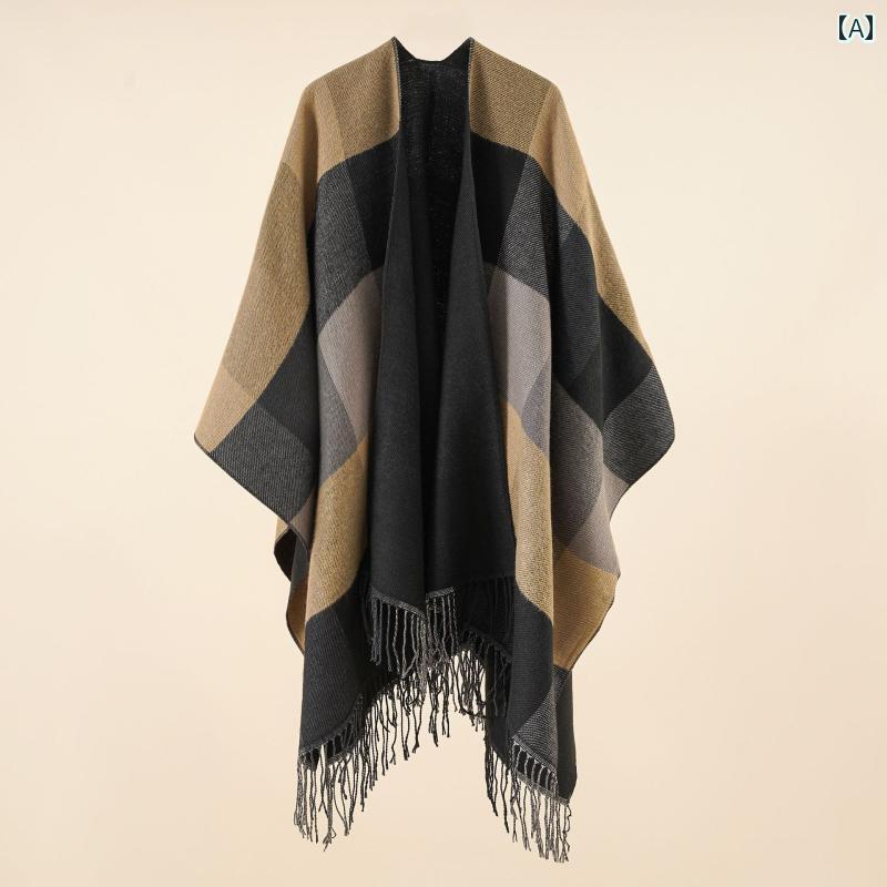 レディース タッセル ショール おしゃれ 旅行 写真撮影 スカーフ 暖かい