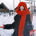 レディース 赤 ロシア 帽子 寒冷地 保温性 防寒性 暖かい レトロ 耳保護 冬