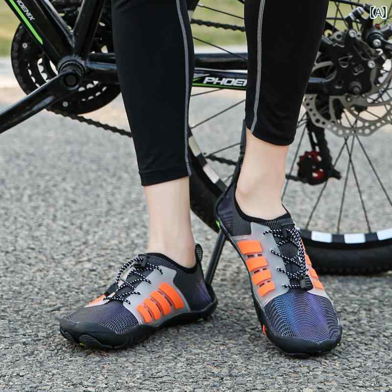 夏 ハイキング シューズ 通気性 紳士靴 滑り止め シュノーケリング 速乾 屋外 登山 靴 スポーツ ドリフ..