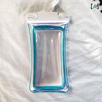 防水 スマホ ケース プール ビーチ 色 ライト インフレータブル 携帯電話 バッグ 密封 マルチ カラー フローティング ユニバーサル 水泳 シュノーケリング