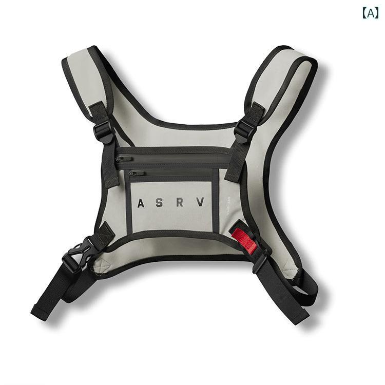 メンズ 戦術的 バック パック スポーツ 携帯 電話 小さい バッグ ランニング サイクリング 多機能 チェスト アウトドア ショルダー フィットネス