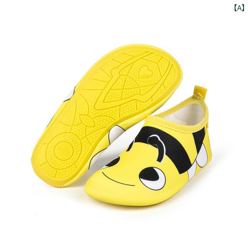 マリンシューズ 子供 川 トレース シューズ カラフル マルチ カラー ビーチ ソックス 水泳 水上 スキー..