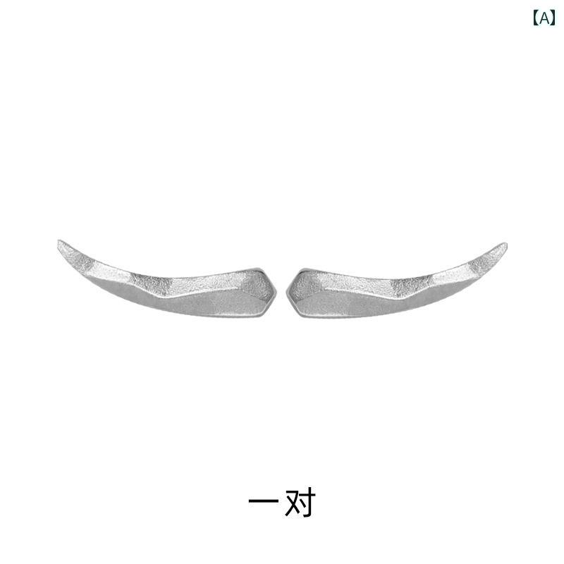 メンズ ピアス シンプル 秋冬 ウルフ トゥース 耳骨 ネイル