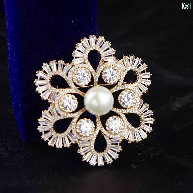 アクセサリー ブローチ おしゃれ 入学式 コサージュ 婦人服 ピン シンプル エレガント コート 韓国