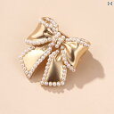 レディース ブローチ 卒業式 入学式 おしゃれ かわいい リボン パールリボン ドレス 露出 防止 ショール 固定 ピン