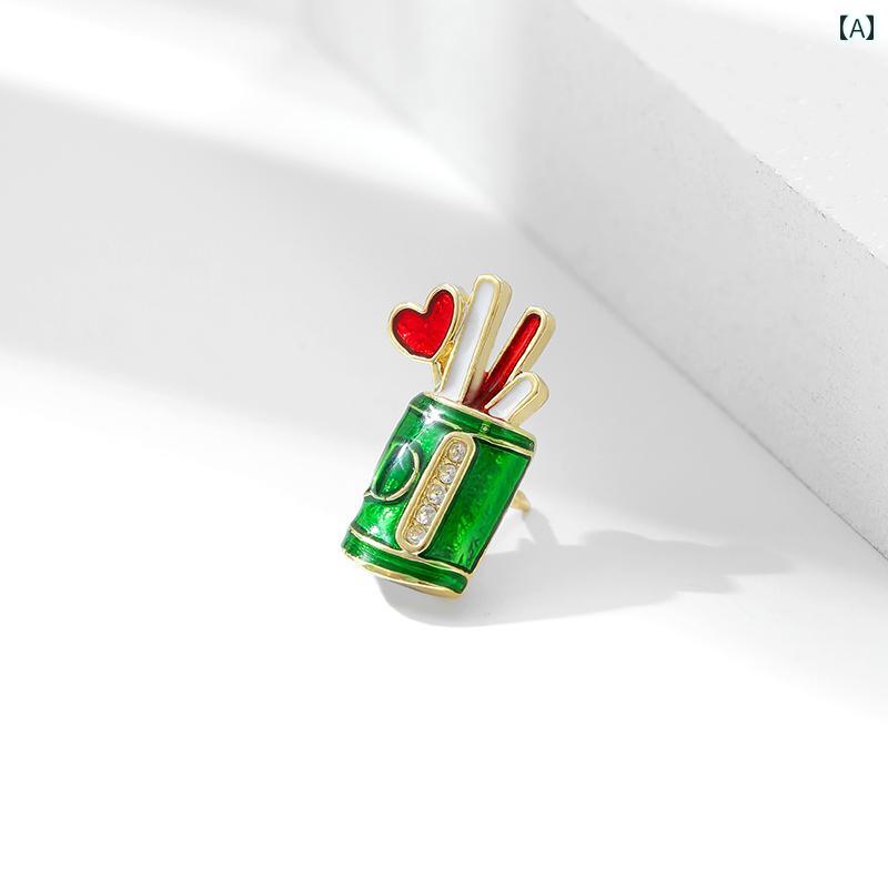 ブローチ おしゃれ スーツ ピン 装飾 韓国 露出 防止 ラブ コーラ 女性 個性 コート カーディガン コサージュ 精巧