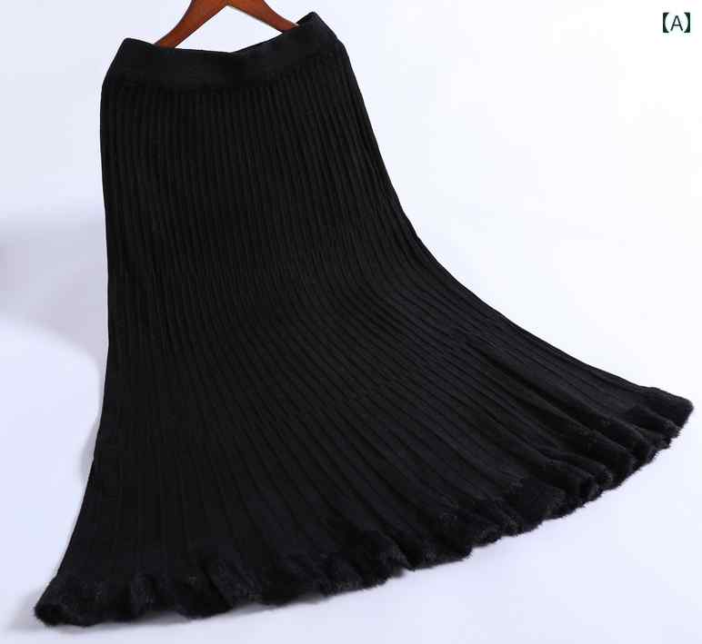 レディース チャイナ ドレス おしゃれ コスプレ 写真撮影 民族衣装 黒 スカート 秋冬 プリーツスカート 厚手 暖かい 裏地 中華風(4.0)