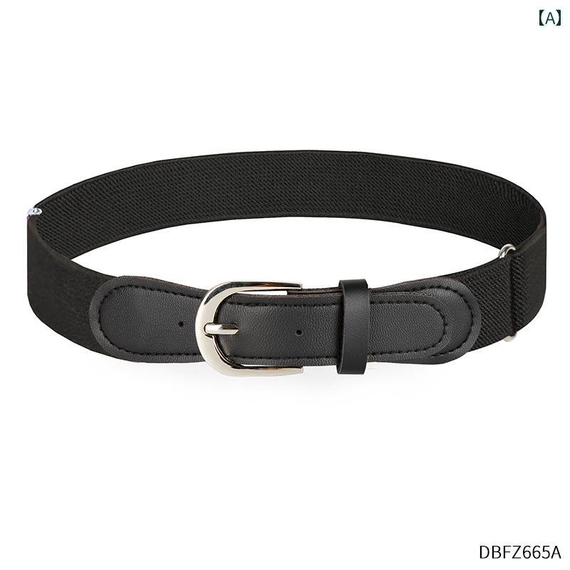 パンツ 男の子 女の子用 学生 ベルト 調節可能 弾性 ウエストバンド ゴム バンド 子供用 年長 子供 小..