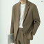 メンズ カジュアル スーツ ジャケット 高級感 韓国 ゆったり 厚手 秋冬 小さめ トップス