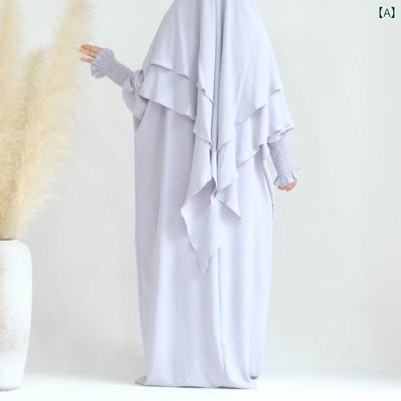 レディース エスニック ドレス 民族 ワンピース 中東 ドバイ トルコ 無地 バット