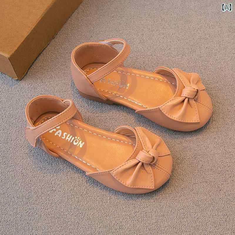 夏 サンダル キッズ 女の子 包頭 子供 靴 小さい プリンセス シューズ ベビー 中大 ソフト ソール