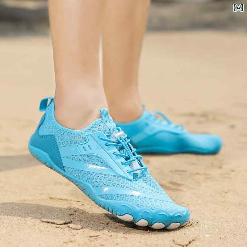 レディース メンズ 夏 マリンシューズ 男女兼用 ビーチ シューズ 用水陸両用 ウェーディング ダイビン..