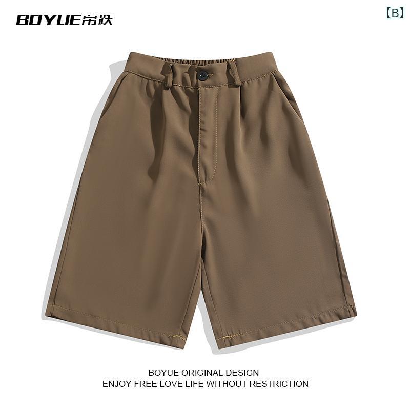 メンズ 夏 パンツ ハーフ スポーツ アウトドア スーツ ショーツ イン 英国 快適 韓国 五分丈